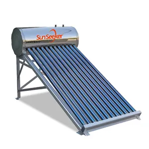 욕실 용 Sunseeker 80l-400l 비가압 통합 태양열 온수기