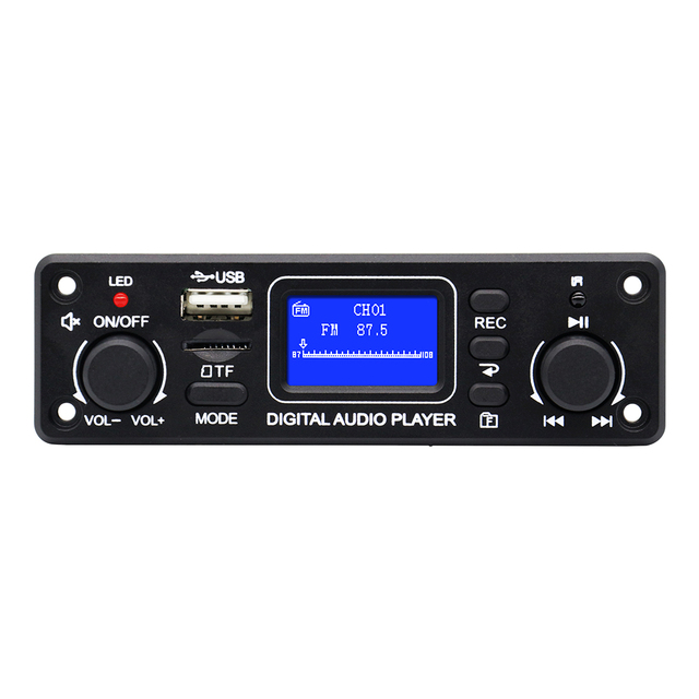FActory Supply USB MP3 Player BT Music Speaker Module With Touch Screen TPM119B