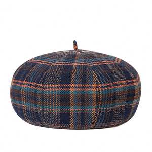 Nuevo Sombrero de Pintor para Invierno, Boina Versátil, Gorra Plana Retro, Sombrero para el Sol, Sombrero Negro de Moda que Estiliza el Rostro - Product Image 2