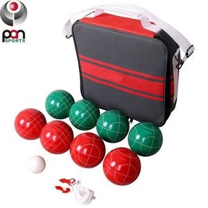 2024 nuovo Set di <span class=keywords><strong>Bocce</strong></span> Premium-sfere in resina di alta qualità-9 palline con custodia per il trasporto - Product Image 4