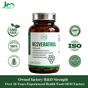 แคปซูลทรานส์-เรสเวอราทรอล 500 มก. สำหรับแบรนด์ส่วนตัว (OEM) - อาหารเสริมต้านอนุมูลอิสระและชะลอวัย แคปซูลเรสเวอราทรอลแบบขายส่ง - Product Image 5