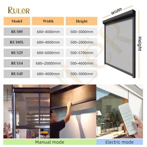 Rideau d'extérieur électrique coupe-vent avec fermeture éclair, stores motorisés pour patio, pare-soleil d'extérieur, store enrouleur - Product Image 2