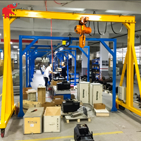 Mini-grue portique sur mesure haute portabilité 1 tonne 500 kg