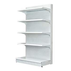 גואיצ 'אנג מדף דו צדדי סופרמרקט פלדה יחידות גונדולה מדפים חנות קניות קניון מתלה - Product Image 1