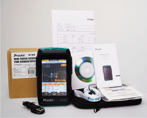 Pro'sKit MT-7620 เครื่องวัดการสะท้อนแสงแบบออปติคอลขนาดเล็ก หน้าจอสัมผัส พร้อมคุณสมบัติการวัด VFL และ OLS - Product Image 2
