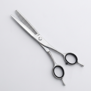 กรรไกรซอยผมสแตนเลส Barber Salon ยี่ห้อ Apto Enterprises รุ่น AE-6733 เป็นมิตรกับสิ่งแวดล้อม ใช้ซ้ำได้ ออกแบบตามสั่ง - Product Image 1