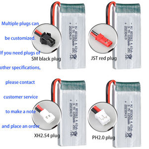 Baterai Li-ion Isi Ulang 1250mAh 803063 3.7V untuk Helikopter RC, Drone, Pesawat Terbang, dan Mainan dengan Daya Tahan Lama - Product Image 4