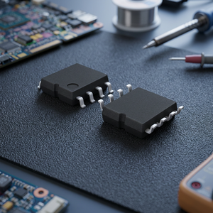 Pour circuits intégrés de mémoire M24M01 EEPROM 2 Mbit I2C 1,7 V à 5,5 V SMD/SMT Boîtier WLCSP-8 M24M01-DFMN6TP - Product Image 3