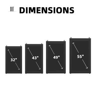 Affichage numérique mural lecteur publicitaire ip65 écran extérieur étanche 2500nits écran lcd ip65 <span class=keywords><strong>tv</strong></span> - Product Image 5