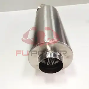 Tùy chỉnh HKS phổ Muffler Titan xả turbos 2.5 "3" 3.5 "4" Ống