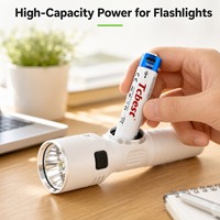 Baterai Lithium USB 18650 3.7V 2200mAh Isi Ulang Lithium Ion untuk Senter
