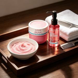 Professional Bond Repair Nourishing Hair Oil &amp; <strong>Masque</strong> Set Nano Infused 2-in-1 Deep Conditioning Treatment for Damaged/Dry Hair - Product Image 2