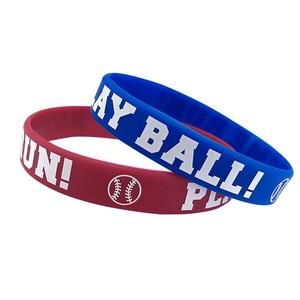 Factory Direct Custom <strong>Silicone</strong> Wristband Promotion Solid Color with Creative <strong>Design</strong> Printed Logo Personalized Bracelet - Product Image 5