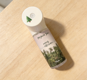 Spray désodorisant parfumé PEACH JO+ style coréen bois de santal 33 pour hommes et femmes. - Product Image 5