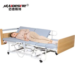 Cama de enfermería eléctrica Maidesite Md A12 con volteo programado y orinal antideslizante para uso doméstico - Product Image 5