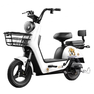 CE Certified 48V Electric Scooter 14 Inch Smart Digital Bicycle for Adults with Lead Acid Battery <b>Cheap</b> Ebike - Product Image 4
