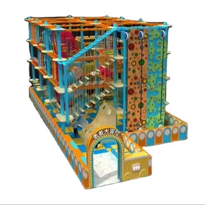 Escalada infantil para playground ao ar livre Equipamento de aventura Expansão Parque