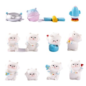 <b>Space</b> Bear Astronaut Resin Figurine Desktop Home <b>Decor</b> Craft Artistic Ornament - Product Image 5