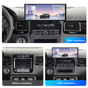 MEKEDE-<span class=keywords><strong>Autoradio</strong></span> avec écran de 12.3 pouces pour <span class=keywords><strong>Volkswagen</strong></span> Touareg 7870-256, lecteur multimédia Android, 2011 go, 12 + 2017 go - Product Image 2