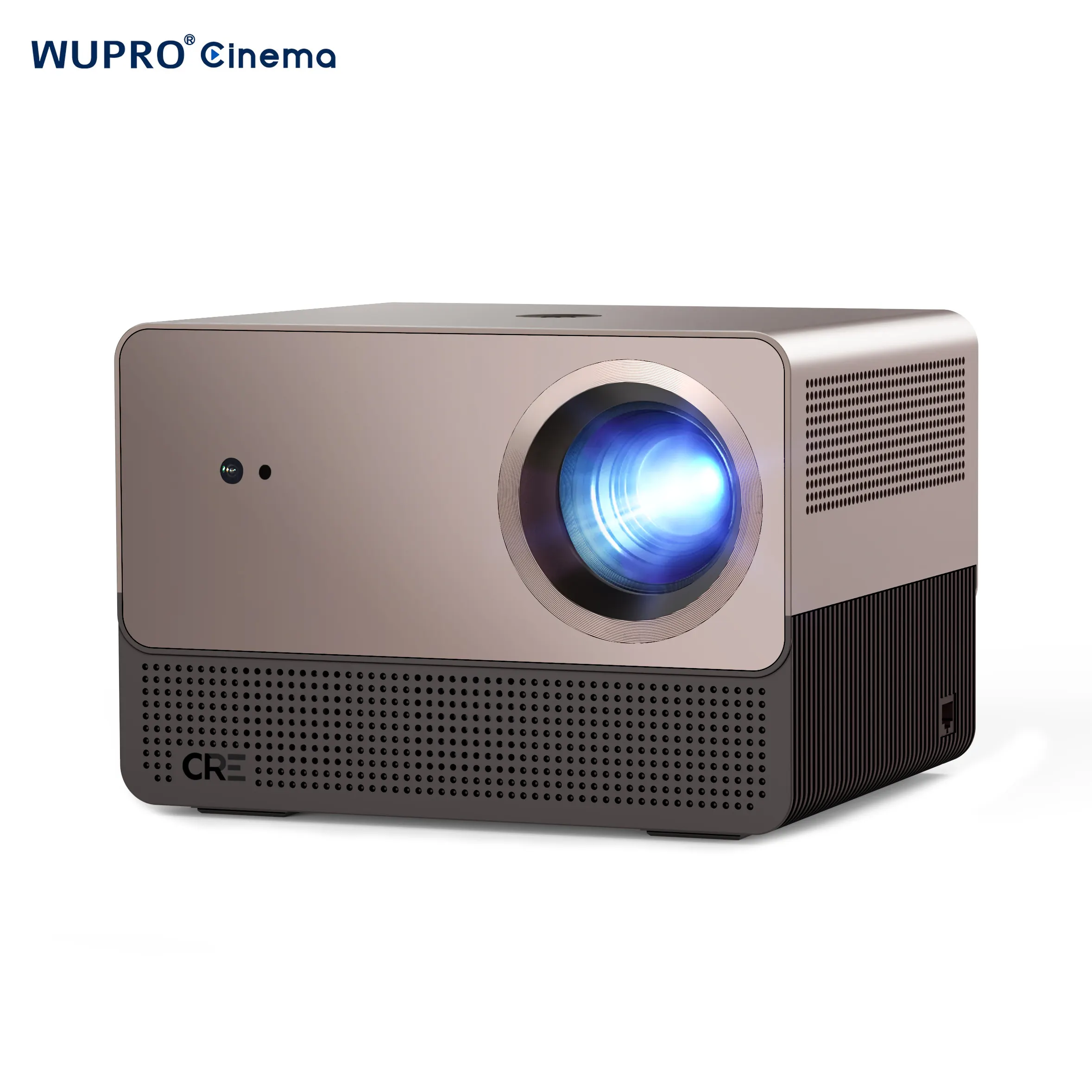 [Послепродажная гарантия] Wupro OEM умный портативный мини-проектор LCD LED 1080p FHD видео WIFI-6 BT 5,0 проектор для домашнего кинотеатра