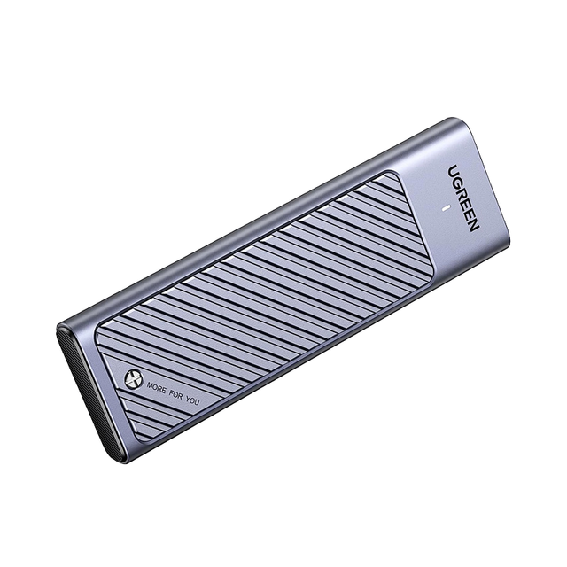 Aluminum 10Gbps USB C NVMe SSD Enclosure USB 3.2 Gen2 Thunderbolt External Portable HDD Enclosure Single Agreement