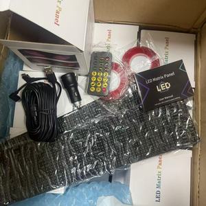 2 Stuks Led Duivelse Ogen Licht Matrixpaneel Voor Auto 'S/Truck Ogen Lichten Voorruit Op USB-Aangedreven Afstandsbediening En App-Bediening - Product Image 5