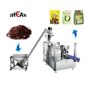 Multi-function Premade Bag Packing Machine small stand up zipper bag sachets spice grain flour tea coffee powder packing machine