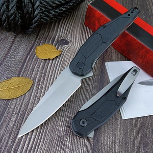 Cuchillo de rescate EDC para exteriores Ker shaw LIGHTYEAR 1395 OEM con hoja de acero 8Cr13Mov, mango antideslizante de fibra de nylon ondulada, para senderismo y supervivencia. - Product Image 2