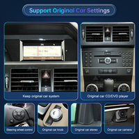 Pantalla Multimedia Inalámbrica Road Top 1920*720 con CarPlay y Android Auto para Mercedes-Benz GLK X204 2008-2012 NTG4.0 LHD