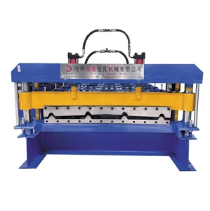 Machine de fabrication de profilés trapézoïdaux Tr4 Tr5 pour panneaux trapézoïdaux <span class=keywords><strong>R101</strong></span> C8/10/21 Machine de formage de rouleaux de feuilles IBR - Product Image 1