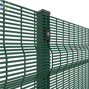 Clôture anti-escalade 358 galvanisée et thermolaquée, maille 12,7*67,2 mm, clôture de sécurité pour cour, antirouille, <span class=keywords><strong>prix</strong></span> usine - Product Image 4