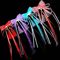 Nouvelles tresses lumineuses de style chinois pour cheveux, accessoires pour jeunes filles et adultes, pinces à nœuds avec effets lumineux dynamiques pour fêtes