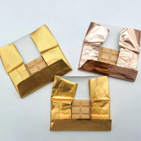 Feuille stratifiée de papier d'aluminium d'or de papier d'emballage de chocolat d'emballage alimentaire