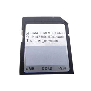 การอัตโนมัติทางอุตสาหกรรม 6ES7954-8LC03-0AA0 การ์ดหน่วยความจำ PLC ของแท้ใหม่เอี่ยมพร้อมใช้งาน ตัวควบคุมการเขียนโปรแกรม PLC - Product Image 1