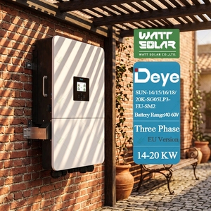 Inversor Solar Híbrido Trifásico Deye de 14-20kW 48V, Inversor para Sistema Solar Residencial, Respaldo y Autocombustión - Product Image 1