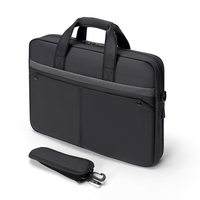 Sacs à main d'affaires imperméables multicouches pour ordinateur portable, sacoche pour ordinateur portable avec bandoulière pour homme