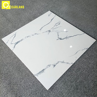 Carrelage en porcelaine travertin blanc Carrara de luxe pour salle de bain