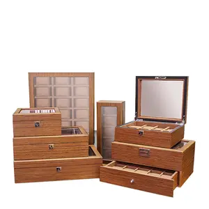 高级木表盒5、6、8、10、12、18、20格子格礼品盒木制收纳盒