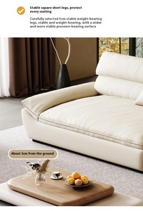 Juego de Sofás de Cuero Genuino para Sala de Estar, <span class=keywords><strong>Muebles</strong></span> de Sala, Sofá, Sillón para Sala de Estar - Product Image 5