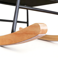 Protections de pieds de meubles pour chaise de bureau pivotante, confortables, avec repose-pieds, auto-adhésives, antidérapantes, en nylon écologique