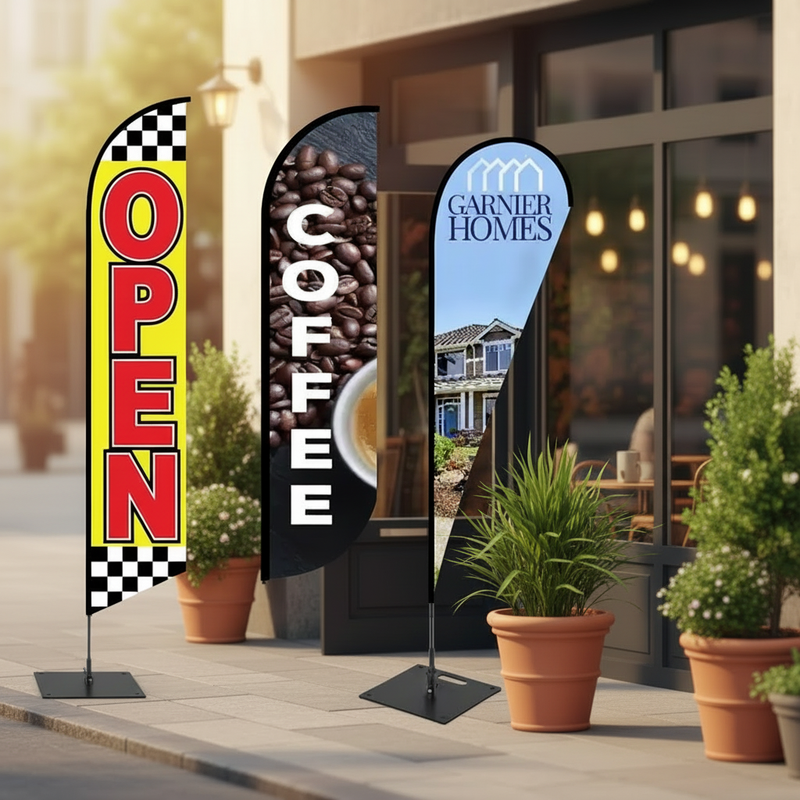 Custom Logo 15 Feet COFFEE SHOP