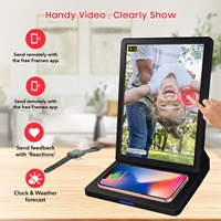 Tablette tout-en-un de bureau 9,7 pouces HD 1024x768 Android 11.0 Écran vertical 2+32 Go de mémoire Chargeur rapide sans fil 15W 1 an