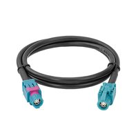 Ustom-Conectores fakra impermeables para transmisión automotriz y proceso de señal, códigos de arnés de cable de alta calidad A a Z