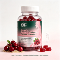 Gummies Probiotiques à la Canneberge pour Femmes – Soutien de la Flore Intime – Formule Personnalisée ODM pour la Santé Urinaire et Digestive Féminine