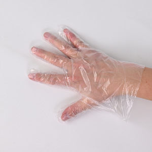 Disposable Gloves Food Grade PE Thickened 0.2-0.3 Mm Transparent For Catering And Home Use - Product Image 3