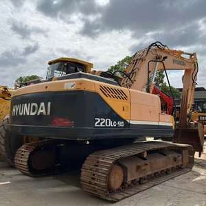 รถขุดตีนตะขาบมือสอง ราคาถูก ของแท้ 22 ตัน ยี่ห้อฮุนได รุ่น 220 215 225 เครื่องยนต์ฮุนได 220-9S รถขุดมือสอง - Product Image 3