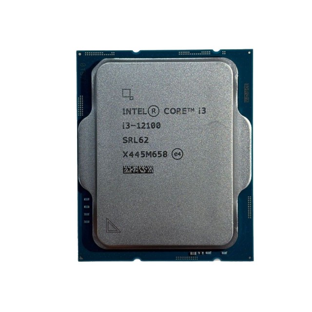 Intel Core  I3-12100  Pieces of Paper CPU Processor