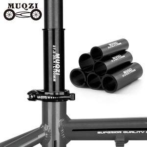 Manchon de réduction MUQZI pour tige de selle de vélo VTT – Conversion de potence 22.2/25.4/27.2/28.6/30.9/31.6/31.8mm - Product Image 1