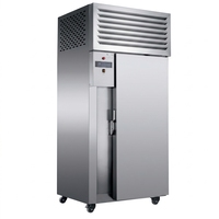 Congélateur rapide mobile sur chariot pour 15 plateaux – Idéal pour dumplings, homard, poulet, poisson – Congélation profonde – Plaque froide commerciale mobile pour aliments