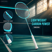 Raquette de badminton entièrement en carbone, multicolores, pré-cordée, 4U, légère, OEM, ODM, marque privée, fournisseur en gros en Europe